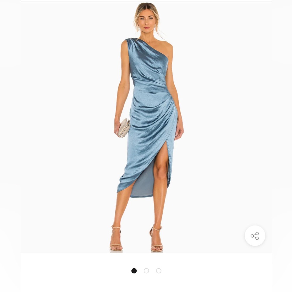 NWT Luxedress silky one shoulder dress